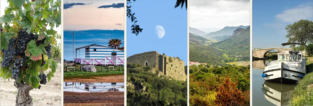 Paysages d'Occitanie, dans l'Aude (Sud de la France)